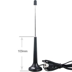 August DTA206 - DVBT Fernseher Antenne- Tragbarer Stabantenne f�r DVB-T Tuner Stick / Digital TV / DAB - Mit Magnetf��