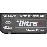 SanDisk 512MB Memory Stick Pro Ultra II 66x