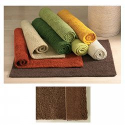 Double Sided Rug - 2'x3' by Tag (Chocolate) (24W x 36D) by Tag