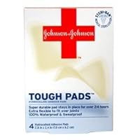 Johnson & Johnson Tough Pads, 4-Count 2.8' x 2.4' Pads