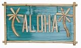 Bamboo Large Aloha Sign