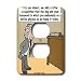 Londons Times Famous People Places Books Cartoons - Young Einstein School Problem - Light Switch Covers - 2 plug outlet cover Image
