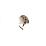 baby furniture san diego-San Diego Hat Company Leopard Trapper Brown, 0-12 Months