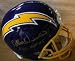 Kellen Winslow Autographed San Diego Chargers Full Size Replica Football Helmet with 