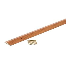 M-D Building Products 40124 1-3/8-Inch by 36-Inch Carpet Trim Wide, Metal Decor Finish