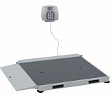 Health o meter 2650KL Digital Wheelchair Scale with Oversized Portable Platform, 1,000 lb Capacity