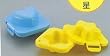 Plastic Egg Mold Heart and Star