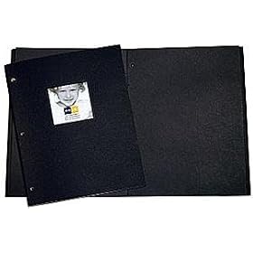Kolo Black Insert Booket for 'Trivino' - Como' - 'Calvin' portfolios - Series - 8.5x11