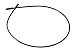 France Luxe Ultra Comfort Twiggy Headband - Black