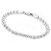 Sterling Silver Beaded Bracelet 7