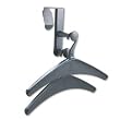 GBC-COMMERCIAL & CONSUMER GRP Over-The-Panel Hook w/Steel Double-Garment Hanger, 1 3/4w x 6 7/8h, Black