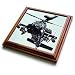 Apache Longbow - 8x8 Trivet With 6x6 Ceramic Tile