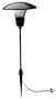 Intermatic LT10  18-Watt Shaded Flare Light Fixture