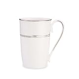 Lenox Tesoro Bone China Platinum Banded Accent Mug
