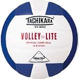 Volleyball Training Balls Tachikara Volley-Lite, Royal/White SVMNC