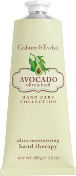 Crabtree & Evelyn Avocado, Olive and Basil Hand Therapy Cream 100g Preisvergleich