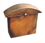 Monet Wall Mount Mailbox - Rust Finish - B000FBC156