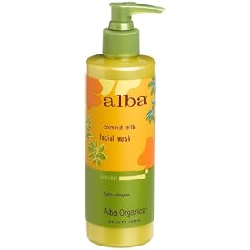 Alba Botanica Coconut Milk Facial Wash, 8-Ounce Bottle (Pack of 2)