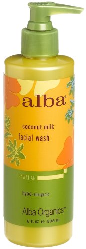 Alba Botanica Coconut Milk Facial Wash , 8 -Ounce Bottle (Pack of 2) by Coconut Milks