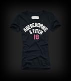 Abercrombie & Fitch アバクロレディース　Tシャツ038ロゴ【サイズM】
