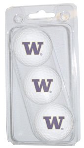 Washington Huskies Of) Ncaa 15 Golf Ball Pack