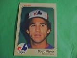 1983 Fleer #282 Doug Flynn