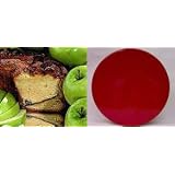 Granny Smith Apple 8" Coffee Cake Red Gift Tin by Boba Tea Direct