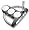 Odyssey Golf White Steel SRT Tri-Ball Putter