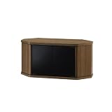 朝日木材 ラシーヌ コーナーテレビ台 ～32V型 幅80cm ダークブラウン