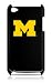 NCAA Michigan Wolverines Varsity Jacket iPod Touch Solo Shell - 4th Generation - Black