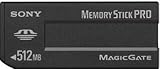 Sony MSX-512S Memory Stick PRO Flash Media (512MB) (Retail Package)