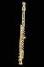 Flute Pin - 24k Gold Plated