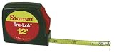 12' Lg. x 1/2 Wide Charcoal Starrett Tru-Lok Tape Measure (1 Each)