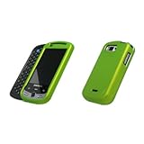 Premium Neon Green Rubberized Snap-On Cover Hard Case Cell Phone Protector  ....
