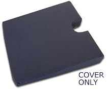 Cover For ExtraSupport Coccyx Chair Seat Cushion 43x43x7cm (1`4"x1`4"x2.8") From ExtraComfort