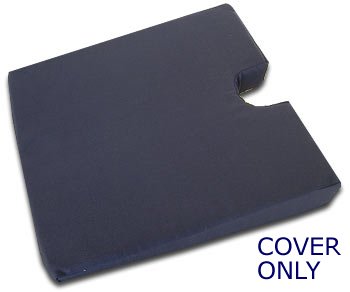 Cover For ExtraSupport Coccyx Chair Seat Cushion  43x43x7cm (1`4"x1`4"x2.8") From ExtraComfort