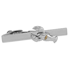 Lobster by Necktie Accessories silver silver plated tie bars by Necktie%20Accessories