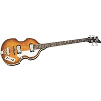 Rogue VB100 Violin Bass Guitar, Vintage Sunburst