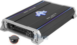 Autotek The Mean Machine® Monoblock Amp (Class AB, 1,500 Watts) MMA1500.1