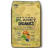 Natural Planet Organics Adult Dog Formula Dry Food, 5-Pound Bag