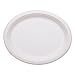 IFN Green 29-3008 Fiber Bagasse Oval Plate, 12.5" Length x 10" Width x 0.9" Height (Case of 500)