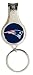 Nail Clipper Keychain & Bottle Opener - 3 in 1 Set - New England Patriots