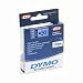 Dymo D1 Tape 24mm - Blue/White
