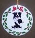 Border Collie Christmas Ornament