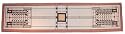 Frank Lloyd Wright Tree of Life Table Runner