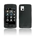 Black Silicone Soft Rubber Case Cover for LG CU920, LG VU CU915 Phone /