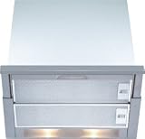 AEG 942121771 Dunstabzugshaube / 60 cm / Intensiv: 672 mÂ³/h / 3 Stufen / Abluft / grau