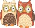 Tag Turning Leaves Collection Owl Salt and Pepper