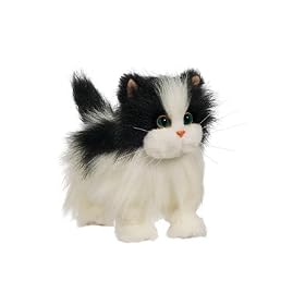 Fur Real Lulu's Walking Kitties - Black and White