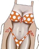 Polka Dot Bikini Apron